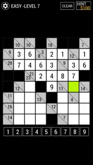 kakuro puzzle problems & solutions and troubleshooting guide - 1