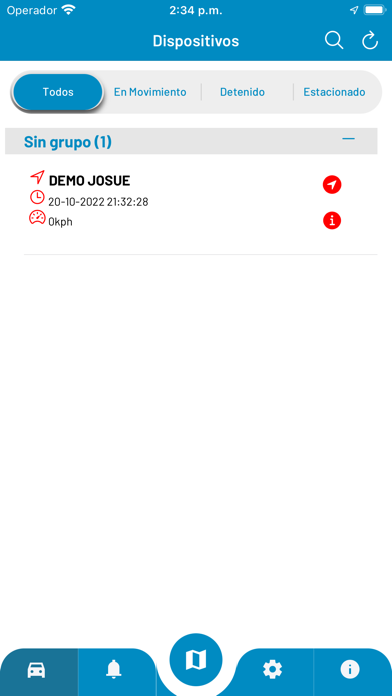 PERUGLOBAL GPS Screenshot