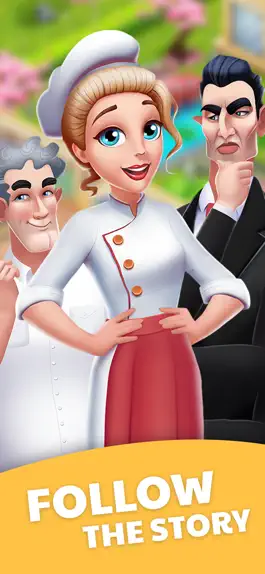 Game screenshot Merge Restaurant - Makeover apk