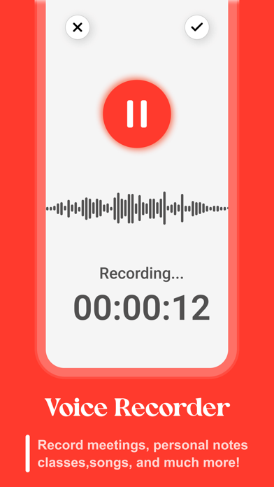 Voice Memo - Voice Recorderのおすすめ画像2
