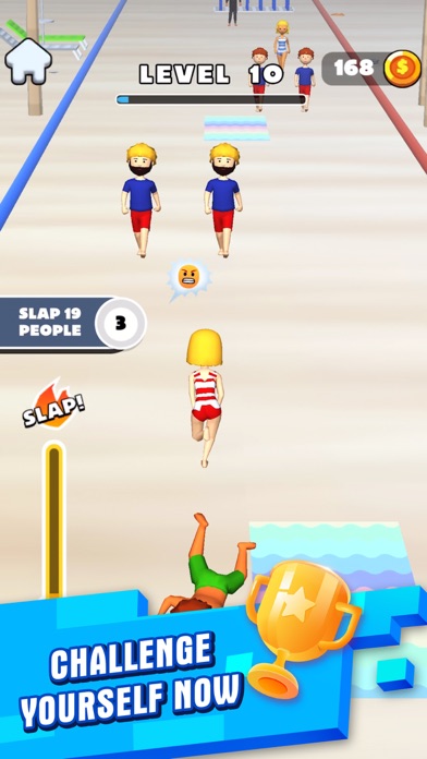 Beach Runner Prank Slap & Run Screenshot