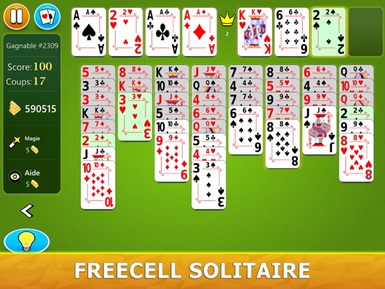 Screenshot #4 pour FreeCell Solitaire Mobile
