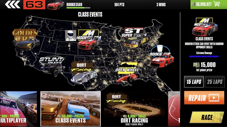 Stock Car Racing screenshot-7