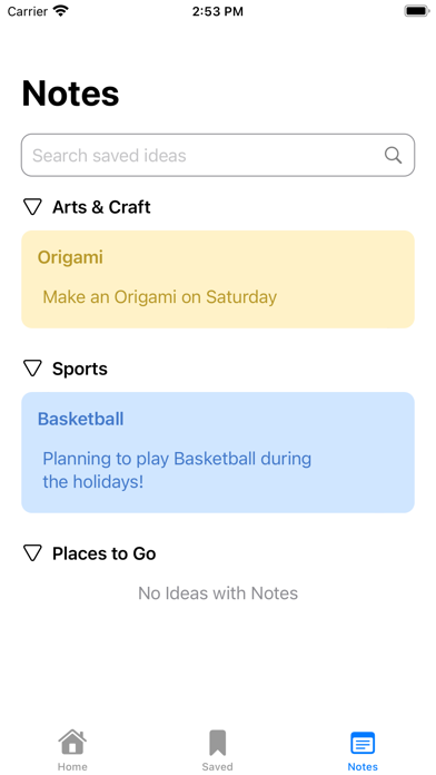Horizon - Activity Generator Screenshot