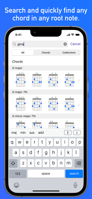 ‎GtrLib Chords Pro Screenshot