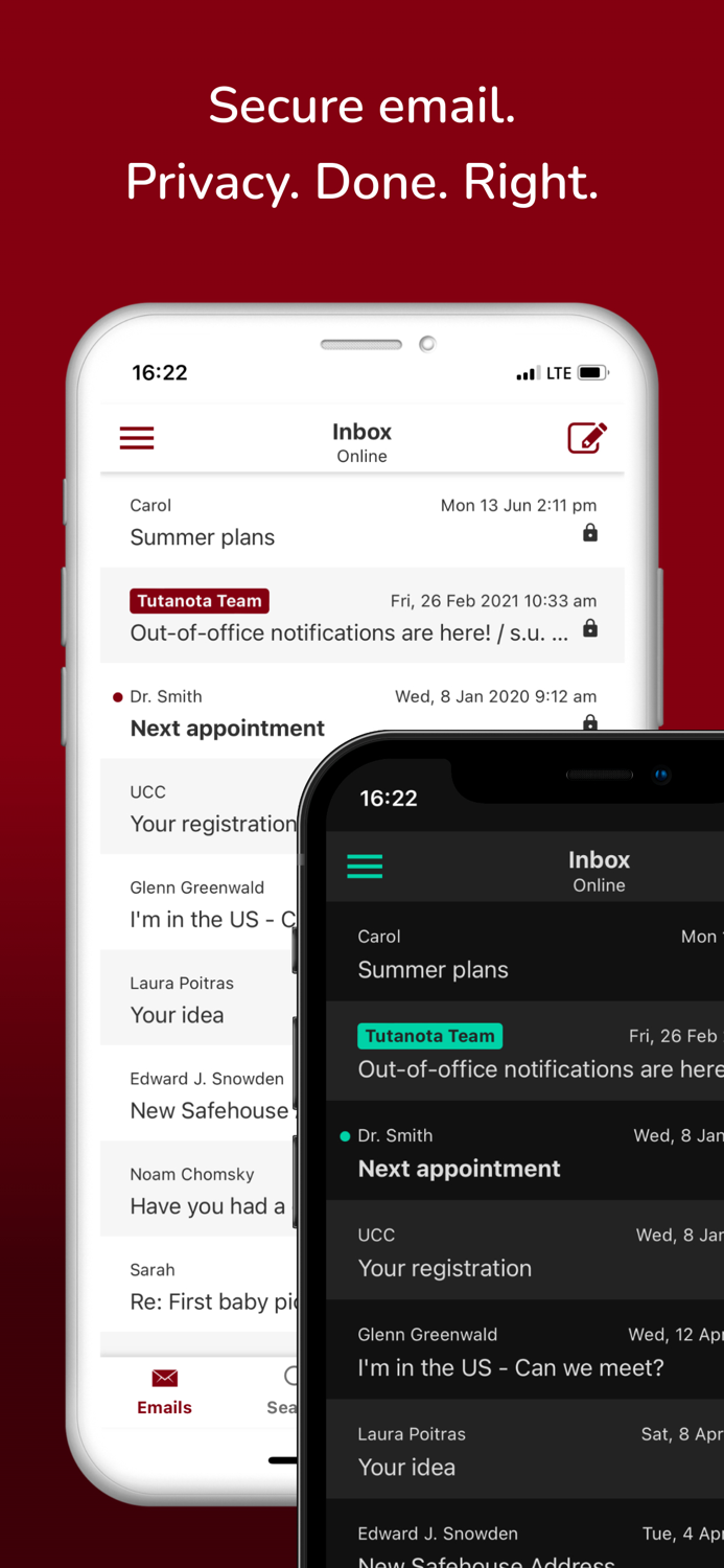 Encrypted private email Tuta
