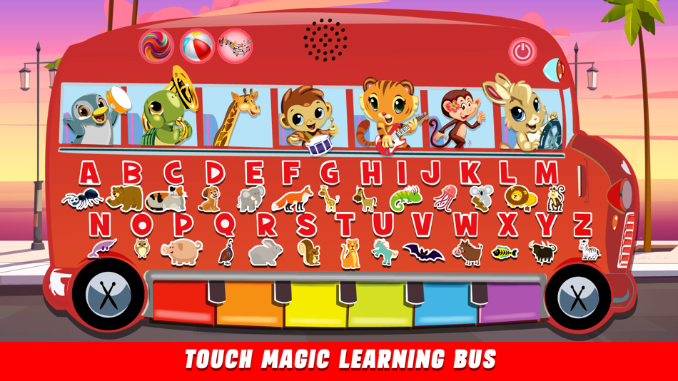 #6. Touch Magic Learning Bus A B C (iOS) 由: Eyup ONER