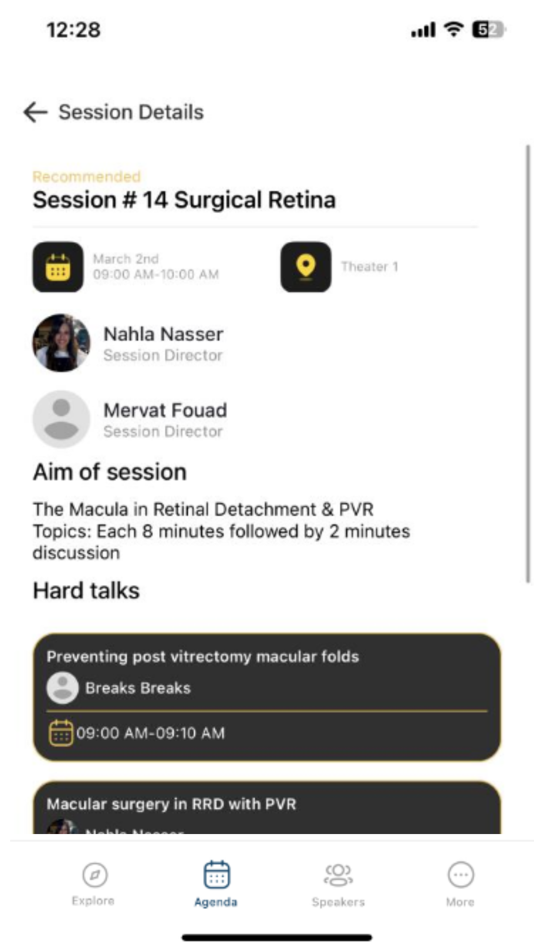 #2. EM Events App (iOS) Podle: Everest Minds