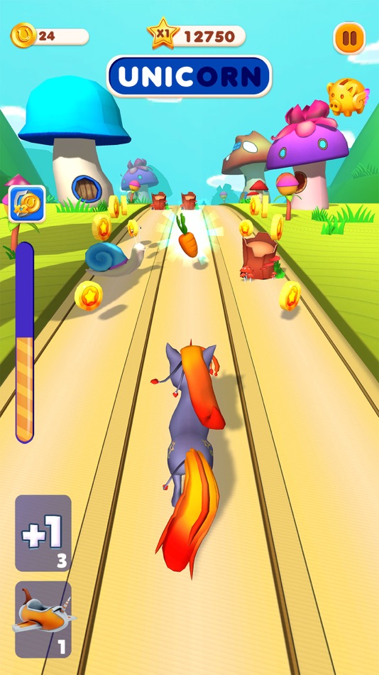 #2. Unicorn Run pvp Running Games (iOS) Podle: BigCode Games Pvt Ltd