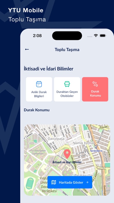 YTÜ Mobil Screenshot