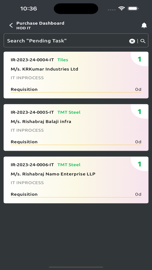 #6. HRR ERP (iOS) 由: Abhishek Mishra