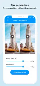 Photo Video Resizer Compressor screenshot #2 for iPhone
