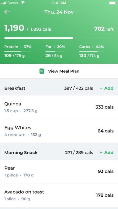 Glowinski Fitness Screenshot