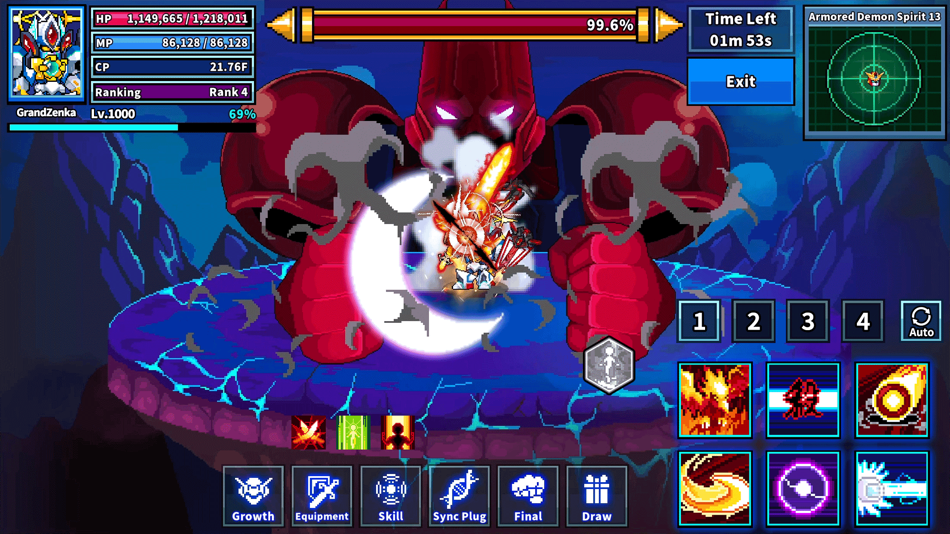 #7. Grandzenka : Brave Hero (iOS) 由: Gameberry Studio Inc