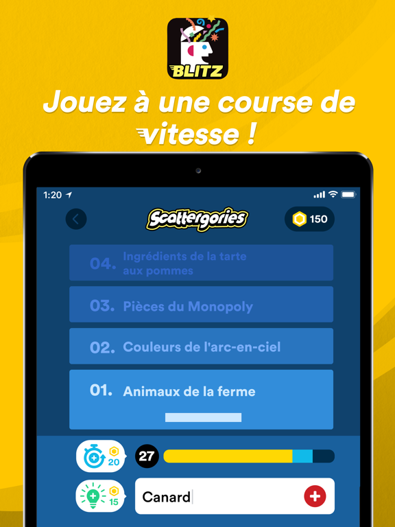 Screenshot #5 pour Scattergories Blitz