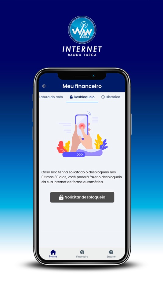 #6. WAN Internet - App do cliente (iOS) 由: Froggerbrasil