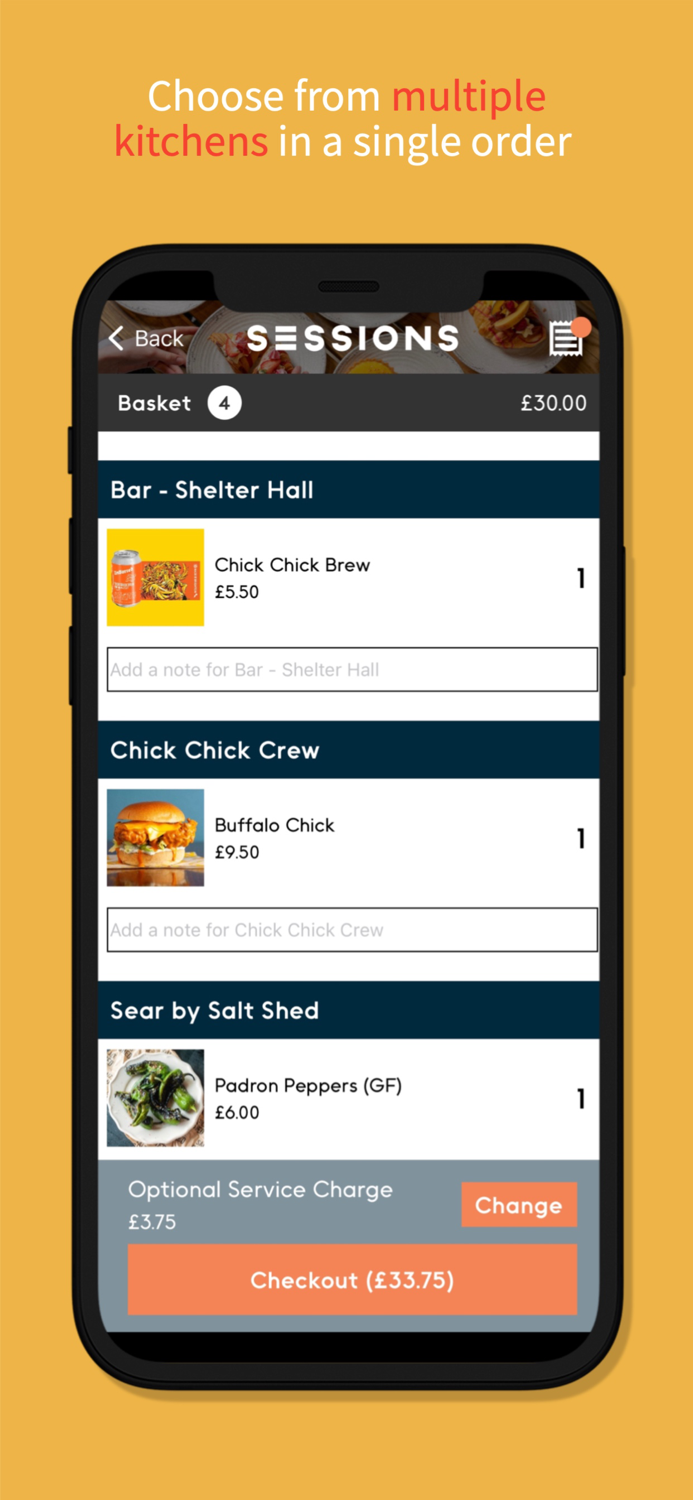Sessions Top Food Talent