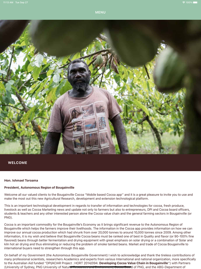 Bougainville Cocoa