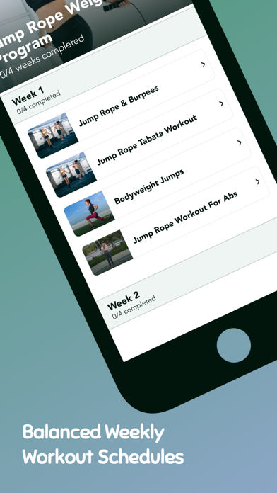 Jump Rope Workout Programs Screenshot
