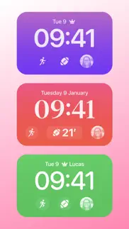 lock screen icon widgets iphone screenshot 1