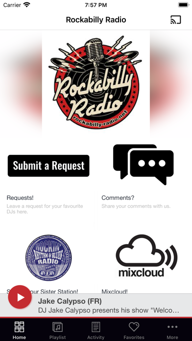 Screenshot #1 pour Rockabilly Radio