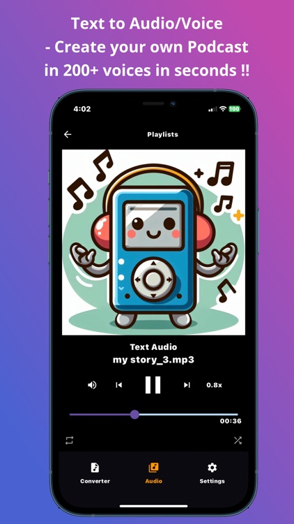 Text to Audio - Podcast Maker