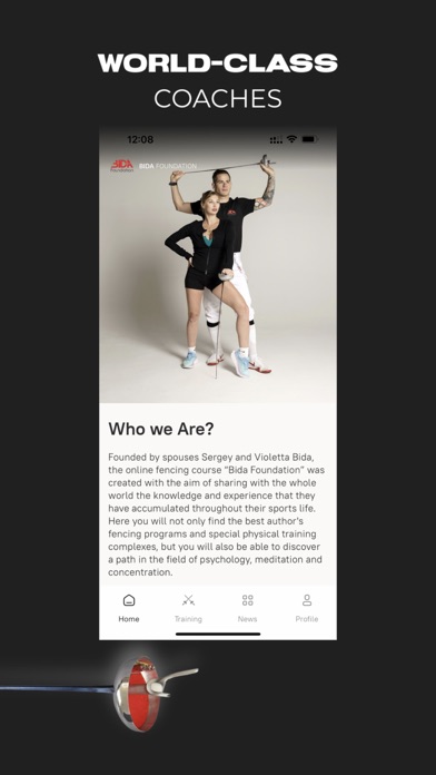 Bida Foundation Screenshot