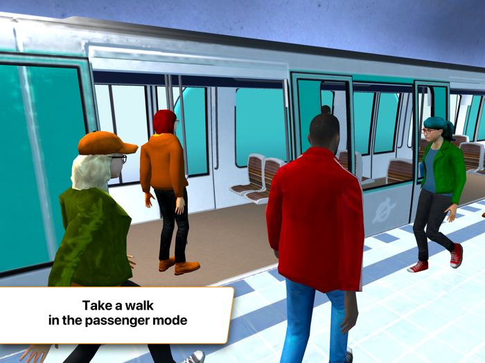 Paris Métro Subway Driving