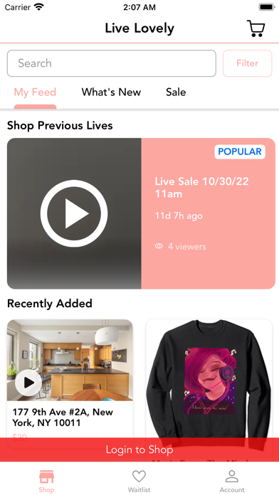 Live Lovely Screenshot