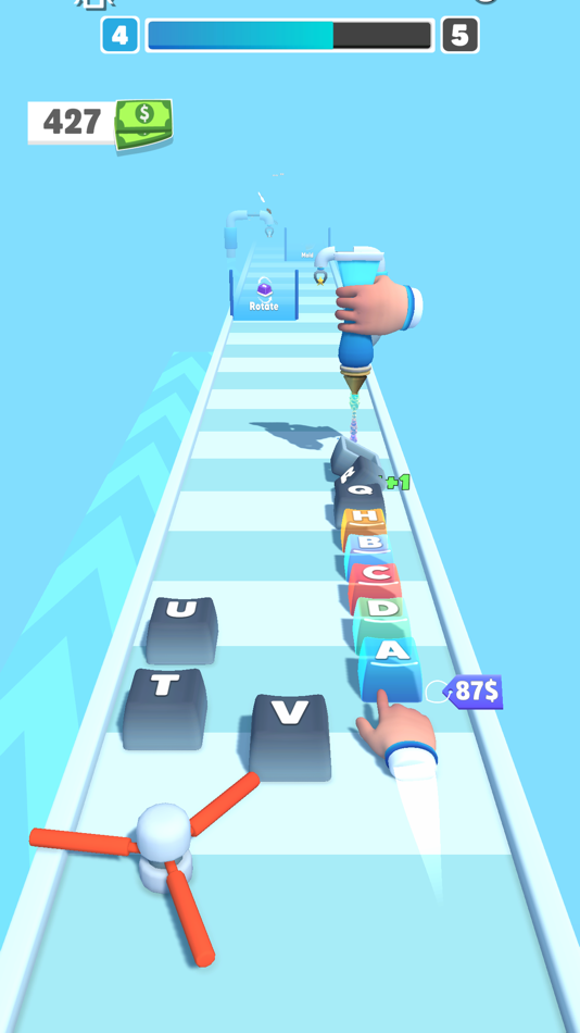 #6. Keyboard Run! (iOS) 由: omer cetin