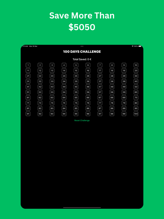 Screenshot #4 pour Money Saving Days Challenge