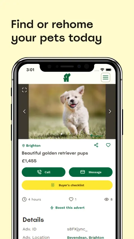 Pets4Homes: Dogs, Cats, Pets screenshot 2 of 5