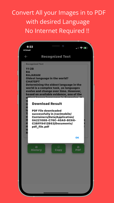 Photo Translator: Image to PDF Screenshot