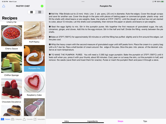 Screenshot #6 pour Pastry Chef Pro