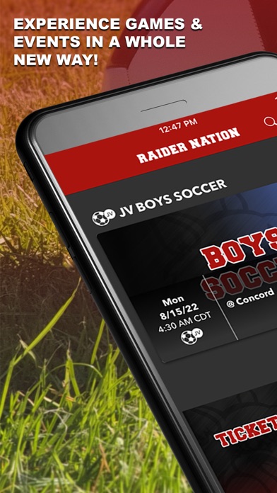 Raider Nation Athletics Screenshot