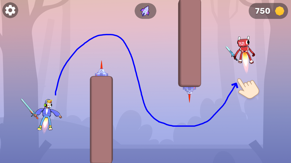#1. Zero Gravity Arena (iOS) Podle: Smartspell