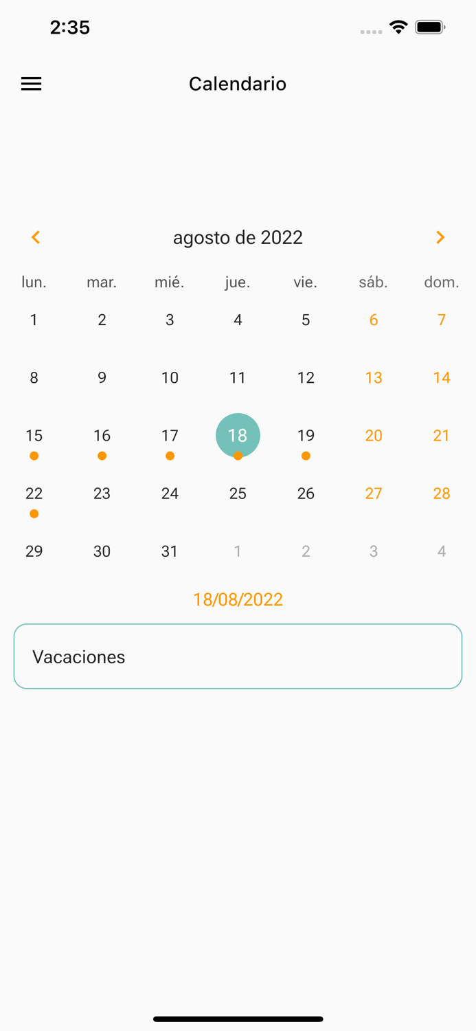 Registro Jornada  EASY Client
