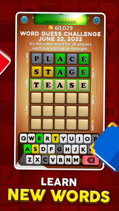 Word Wager - Match 3 Word Game Screenshot