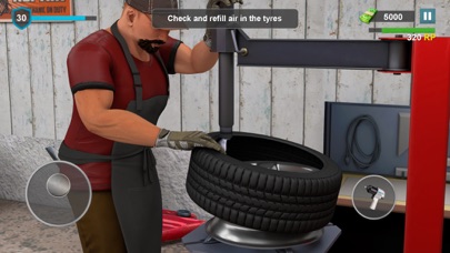 Tire Shop - Car Mechanic Games Screenshot