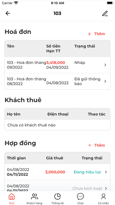 MHome Quản Lý Screenshot