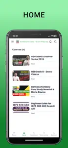 Bank Exams Today screenshot #2 for iPhone