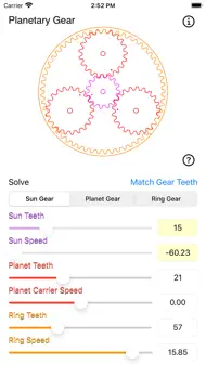 Planetary Gear Calculator iphone resimleri 4