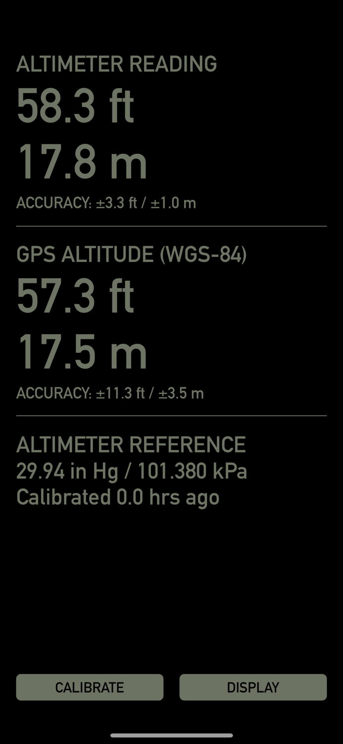 Pro Altimeter - BarometricGPS