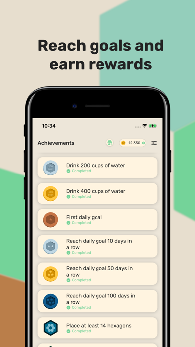 Waterria - track water intake Screenshot