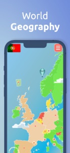 GeoExpert+ World Geography Map screenshot #1 for iPhone