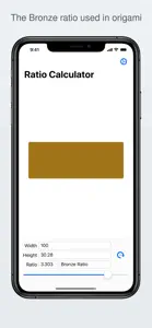 Golden Ratio Calculator++ screenshot #5 for iPhone