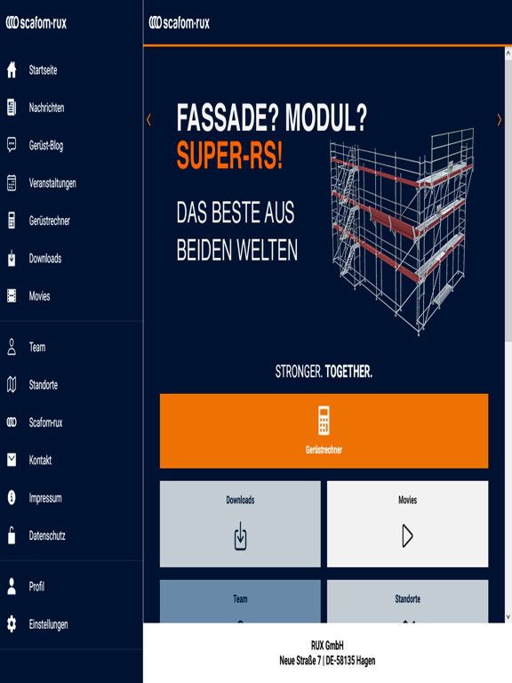Screenshot #4 pour Scafom-rux App
