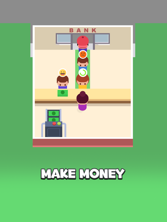 Money Dash: Idle Banking Gameのおすすめ画像1