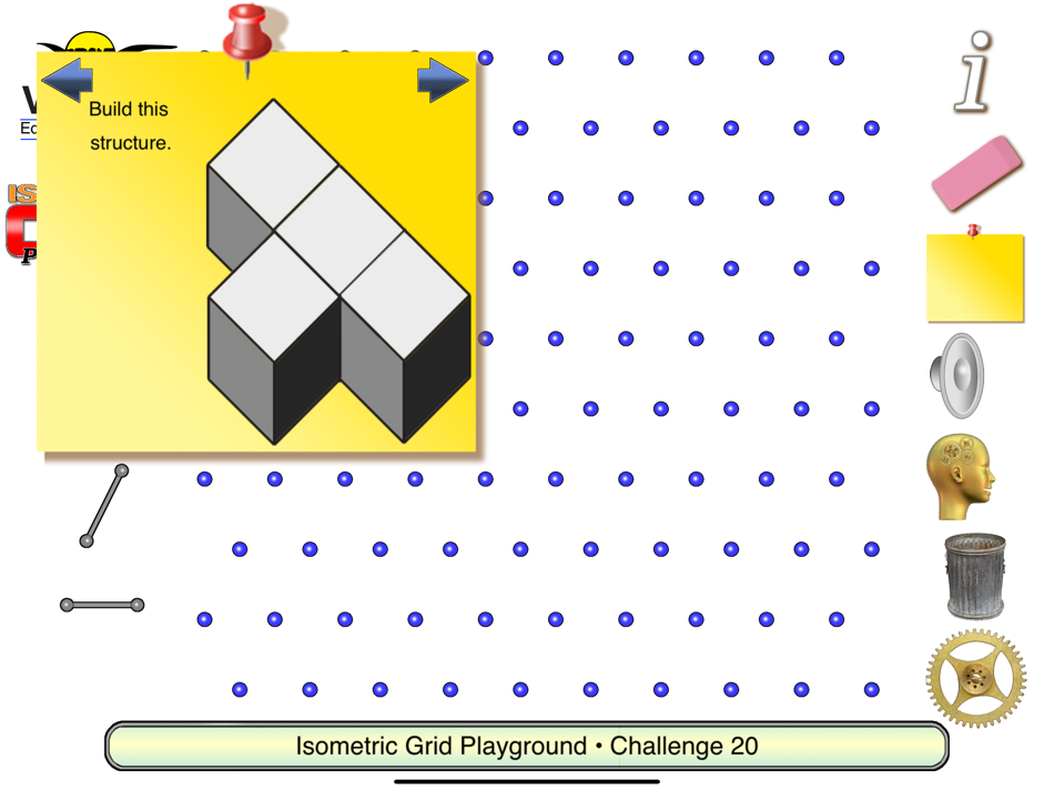 #7. Isometric Grid Playground (iOS) 由: Ventura Educational Systems