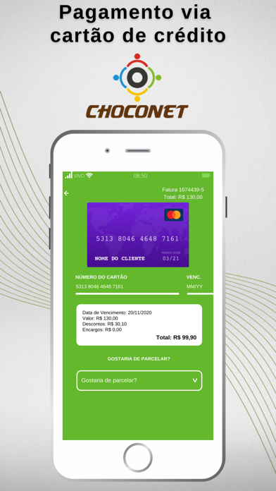 Cliente Choconet Screenshot